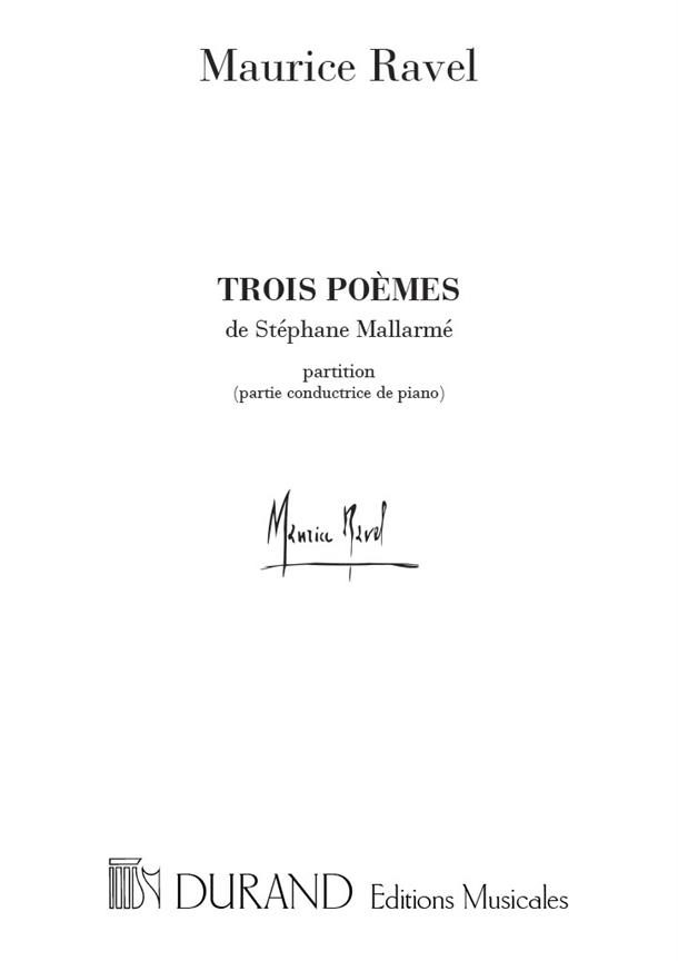 3 Poemes De Mallarme Conducteur